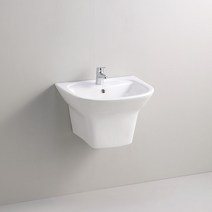 대림바스 CL-352 일체형 반다리 세면기 부속 풀세트 포함 CL352, 자동, I자트랩 (바닥배수), 선택안함, 1세트