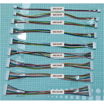 XH2.54mm 케이블 하네스 더블헤드 2P 3P 4P 5P 6P 7P 8P 9P 10P, 7Px3개
