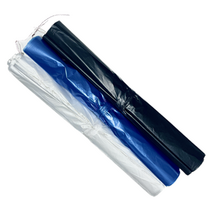 이쁜이봉투 일자형 재활용 비닐 쓰레기봉투 투명 파랑 (묶음 가능), 320개, 1호-파랑, 30L