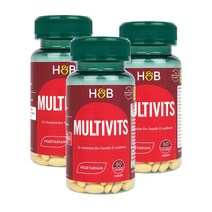 영국 홀랜드앤바렛 Holland & Barrett Multivitamins 멀티비타민 60정, 3팩