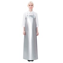 예경 튼튼하고 어깨가 편한 양면 H형 방수 앞치마 대/특대, 은색/특대(PO-2627-A), 특대