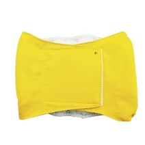 딩동펫 강아지 방수 매너벨트 옐로우, 특대형, 1개