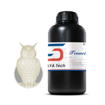 Siraya Tech Tenacious 3D 프린터 수지 플렉서블 405nm UV 경화형 고충격성 수지 LCD DLP 3D 프린팅용 표준 포토폴리머 수지(1kg 투명한 노란색), 1kg, 클리어 옐로우