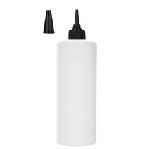 뾰족캡용기 120ml 150ml 200ml 250ml 300ml 500ml 오일병 염색약공병, 500ml 각백색용기 검정캡
