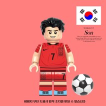 월드컵 세계 국가대표 축구선수 레고호환 캐릭터 시리즈, 1)SON(대한민국)