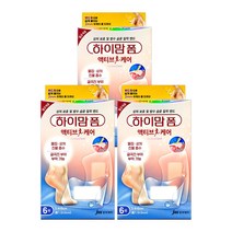 중외제약 하이맘폼 액티브케어 소형 6매입, 3개