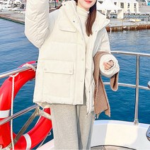 마이시즌 여성용 페이블 데일리 패딩 점퍼