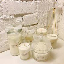 오브제헤르츠 소이캔들 인테리어 홈데코 집들이선물, 네이처 실린더 (중), 베이