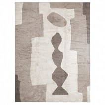 북유럽 레이어드 Layered Bird in Space 매트 카페트 러그 250x350 cm white brown bege