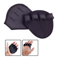 홈짐 네오프렌 그립 패드 리프팅 역도 용 Calisthenics Dumbbells Sports 파워 체육관 장갑, 02 Black