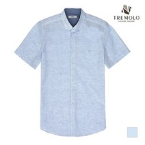 인디안 TREMOLO 라이트블루 써커 남방_TRNNSUM3331