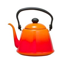 일본 노다호로 법랑 드립주전자 II DK-200OL 드립케틀 예쁜 홈카페, 오렌지