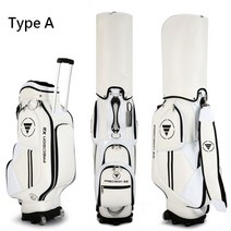 PGM 골프백 스탠다드 타이로드 대용량 클럽백QB029, QB029 화이트