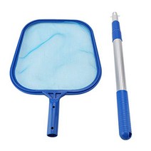 TOPINCN Swimming Pool Leaf Skimmer Net with Telescopic Pole Professional Mesh Deep Netting Bag Catch, 1, 3*35cm