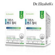 닥터엘리자베스 그린스 멘스 멀티 비타민 90g, 2개, 60정