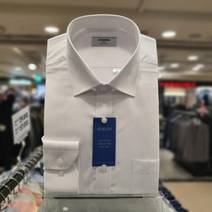 이랜드 [레노마셔츠]NC불광점 구김없는 더블 도트 커프스 디테일 일반핏 긴팔 셔츠 RLFSGP-007-WH BU