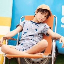 수아팜 남아용 썸머고래 3부 내의 세트