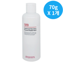 SRB 쌀뜨물 효소 세안제파우더 워시 70g 1개, 70g x 1개