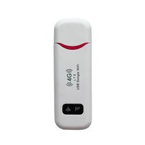 유심라우터 LTE 와이파이 라우터 4g 무선 usb 동글 모바일 광대역 150mbps 모뎀 스틱 sim 카드 무선 usb 150mbps 모뎀 스틱 홈 오피스, 1pcs 화이트 레드