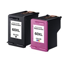 60XL 호환잉크 세트 대용량 HP C4680 C4780 ENVY 120 110 100 DESKJET F4480 F4280 F4250 F4230 F2480 F2476, 60XL(검정)+60XL(칼라)세트