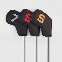더더블랙 아이언 커버 블랙 천연가죽 시리즈, 7스카이블루