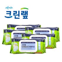 크린랩 베이킹소다 세정티슈 50매, 5개