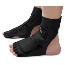 태권도 발차기미트 태권도복 유니폼 발 장갑 성인 키즈 손 손가락 손바닥 보호대 권투 가라테 전투 무술 양말 루타, 05 XL Height 180-200CM, 05 Black Foot