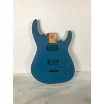 일렉기타부품세트결함 빈 ST 일렉트릭 기타 바디 솔리드 Okoume 우드 플로이드 로즈 Strat 기타 바디 미완