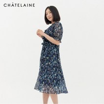 [샤트렌] 브이넥 롱 프릴 원피스_HCBMOP101