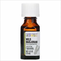 아우라 카시아 퓨어 에센셜 오일 와일드 마조람 15ml Aura Cacia Pure Essential Oil Wild Marjoram