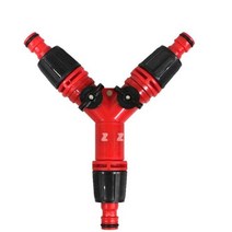 호스 연결구 Y자 3구 물호스 젠더 연결관, 고급형, 색상:고급형|사이즈:FREE