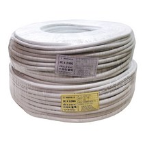 VCTF 2C/3C 2.5SQ 백색 1M 단위 판매 전선 케이블 단선 전기 국산 IV SV CV VCTFK 장원형 충진형 HIV, VCTF 3C 2.5SQ 백색 1M