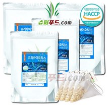 우리가족 유산균 + 유산균의 먹이 HACCP 식약처인증 프락토올리고당 20% 함유 프리바이오틱스 분말 내몸속 건강한 유익균 자연성분 올리고당치커리추출물 +슈퍼푸드.com 연자육티백, 500g, 4개