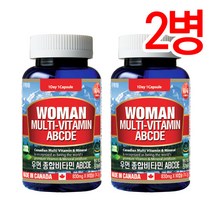 통라이프 우먼종합비타민 ABCDE+미네랄-2병 6개월분, 단품, 단품