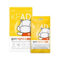 함소아 비말마스크 초소형 KF-AD, 100개입, 12개