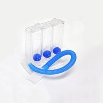 성인용 폐활량측정기 재호흡기 폐기능검사 환기량증가 네불라이저, 1개