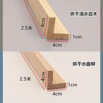 9mm문선 방문틀 Fraxinus mandshurica 단단한 나무 라인 L 자형 천장 장식 도어 프레임 로, 01/금연 건강 증진 협회, 4*4cm, 2500mm
