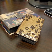 JH+(카라빈카)골드 명합지갑(한글)_S/N:95+157982 ; 명함 지갑 남성용 여성용 넥타이핀 커프스 자물쇠열쇠고리세트 머니클립 반지갑 책갈피 핸드폰줄