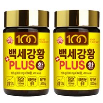 네이처바이 백세 강황환 360환, 108g, 2개