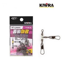 싸가지피싱 키우라 콤비야광 삼각도래 K-159 5개입 광어 쭈꾸미 갑오징어, 5개