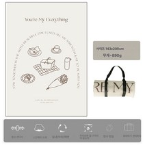 아웃도어 휴대용 식탁보 피크닉 매트 두꺼운 방석 캠핑 봄나들이 방수 매트 야유회 방습 매트, 피크닉일본야생다이닝매트200X143휴대용벨트방습매트, 갖자피크닉어울리는말하면서~