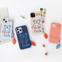 Brunch Brother 홀라베어 실리콘 케이스 iPhone13, 13pro, 네이비