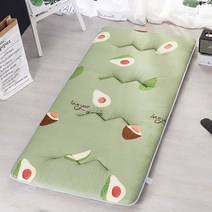 간이침대매트 접이식 1인용침대 매트리스 수면 떡실신 기숙사 2층침대 기술교육생, 두꺼워 진 아보카도