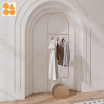 옷걸이 디자인 북유럽 디자인행거 행거 스탠드 코트랙 모던, 52종 샴페인골드