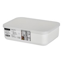 라비다미아 리빙박스 펜트리수납함 수납정리함 옷장수납함 D형, 손잡이형 대(22.4L)