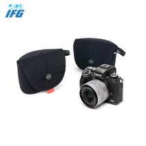 IFG 네오프렌 EOS 로고 카메라 케이스 파우치 캐논용, 네오프렌 로고 카메라 케이스 파우치 캐논용, 1개