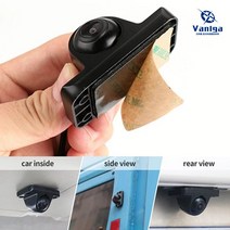 탑차후방카메라 후방블랙박스 자동차카메라 hd 1080p 트럭 전면 후면보기 카메라 방수 190도 광각 시야각 백업 측면 전면 ahd 자동차 카메라, 커넥터의