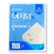 대웅제약 이지덤 씬 프리미엄 습윤드레싱 10cm x 10cm (2매입), 5개