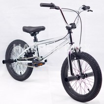 비엠엑스 BMX 자전거 16인치 묘기자전거 입문 고급 로드 바이크, 파란색과 골드