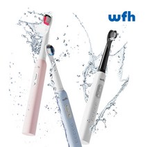 [신제품] WFH 소닉 음파전동칫솔 / 칫솔모 3P 포함, 01 WFH 소닉 음파전동칫솔-블루